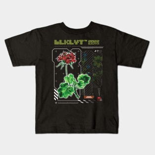 BLKLYT/44 - CYBERPUNK FLOWER Kids T-Shirt